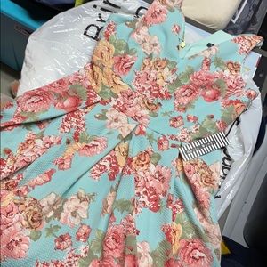 Juniors floral dress
